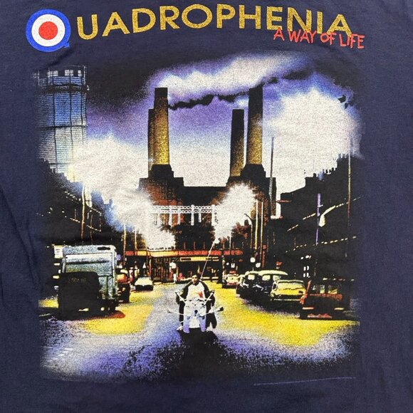Vintage The Who Quadrophenia Graphic Tour Tee Mens Large Short Sleeve 90s - Picture 3 of 10